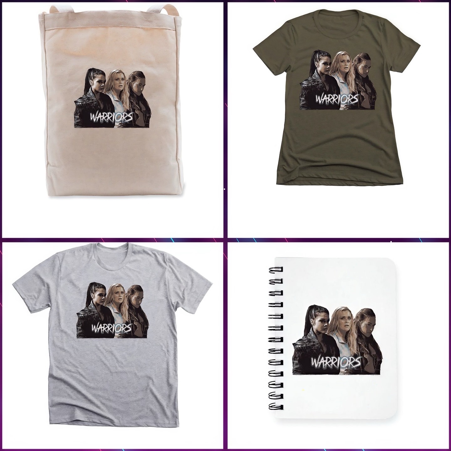 The 100 merch
