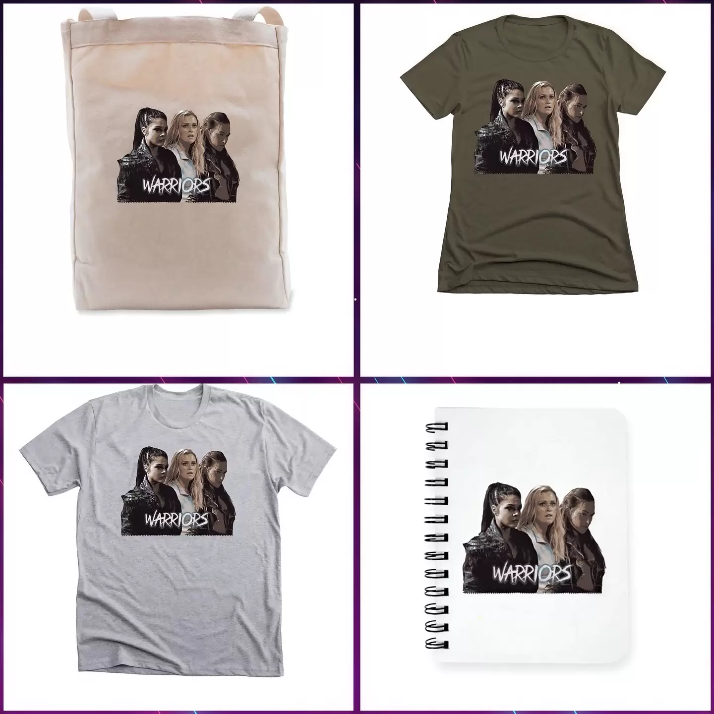 The 100 merch