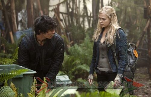 The 100's Bob Morley and Eliza Taylor
