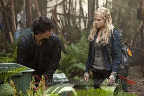 The 100's Bob Morley and Eliza Taylor