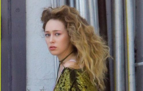 Alycia Debnam-Carey on Set of Photoshoot