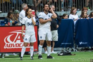 The 100 Stars to Play in Vancouver Whitecaps Legends and Stars Charity Match