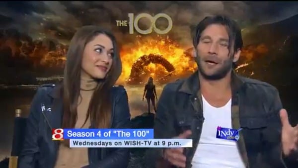 Lindsey Morgan and Zach McGowan Interviews