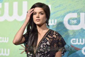 Marie Avgeropoulos and Isaiah Washington Attend the 2016 CW Upfronts