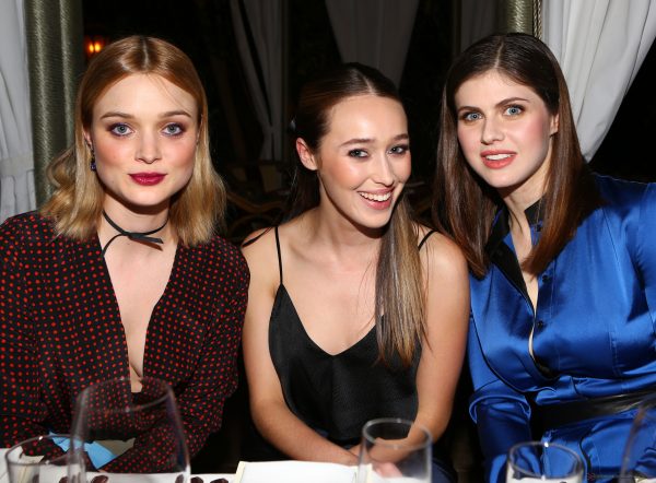 Alycia Debnam-Carey Sparkles at Diane Von Furstenberg
