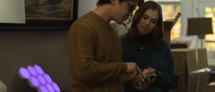 Bob Morley and Eliza Taylor in I'll Be Watching