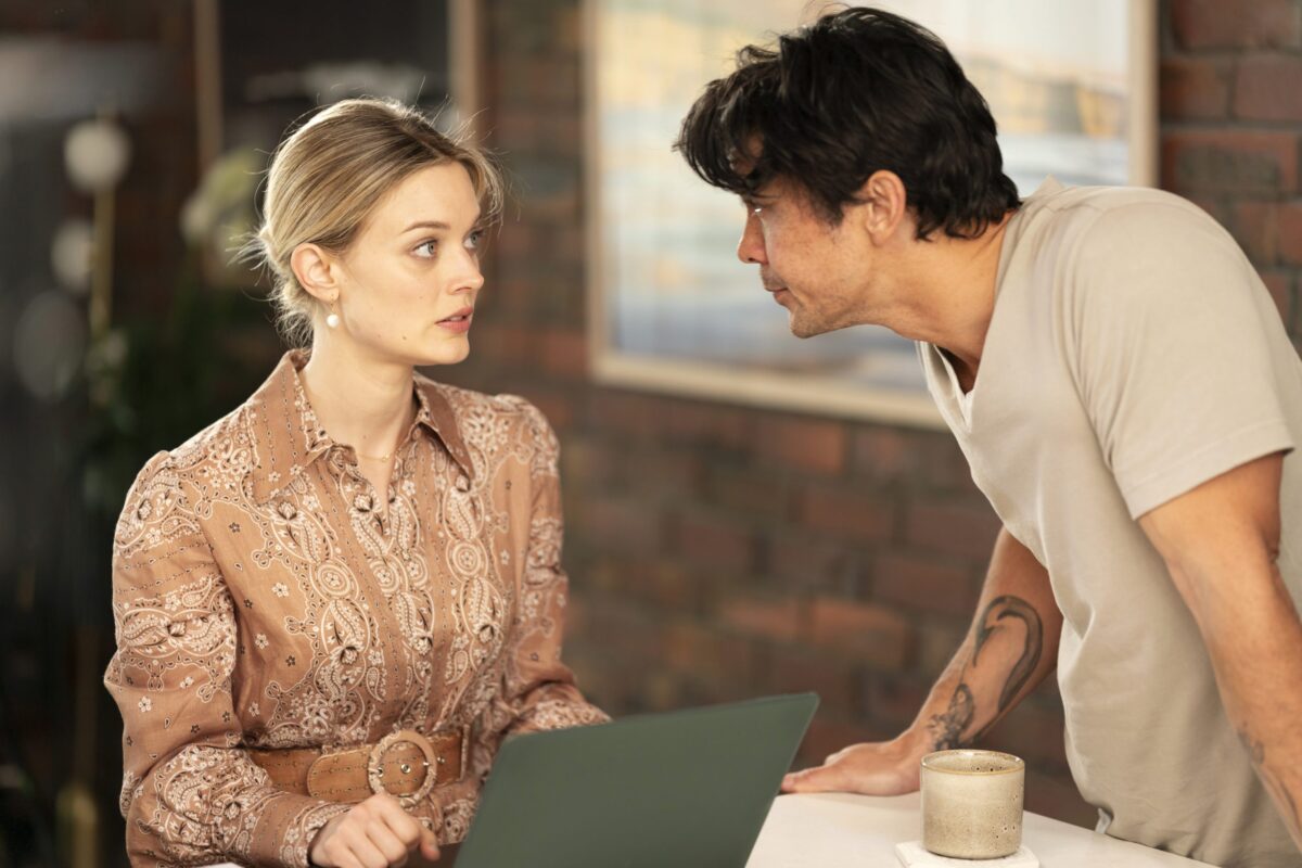 Bob Morley at The Family Next Door