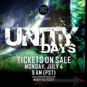 On Sale Tomorrow Morning: Tickets For Unity Days 2017