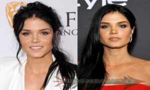 Marie Avgeropoulos Attends 2017 Golden Globes Events